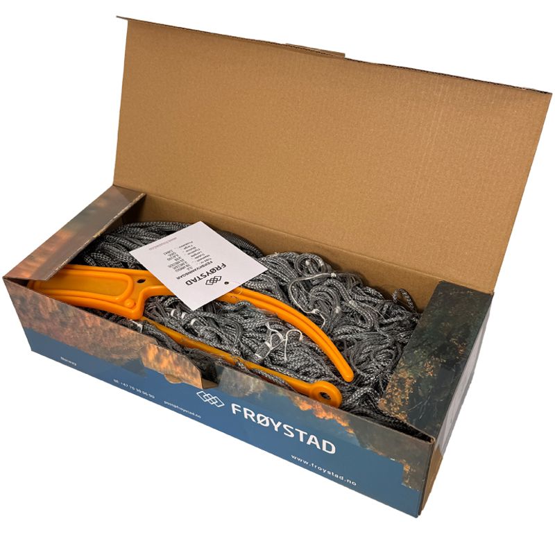 Insjönät 1,5m djup 25m längd GRÅTT