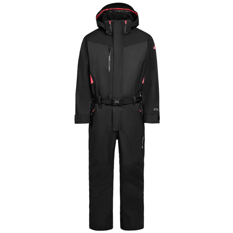 Univern Vinteroverall 8756 Protec Svart/Röd