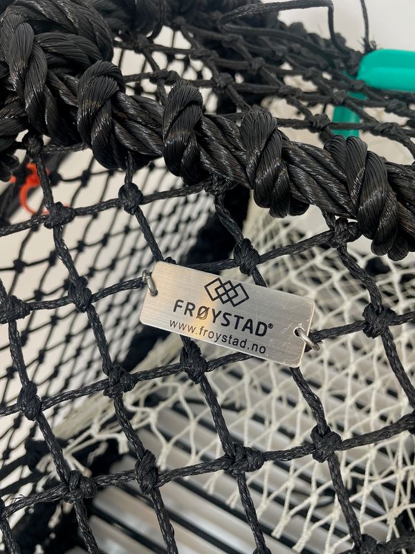 Crab Trap with Curved Top and Galvanized Frame