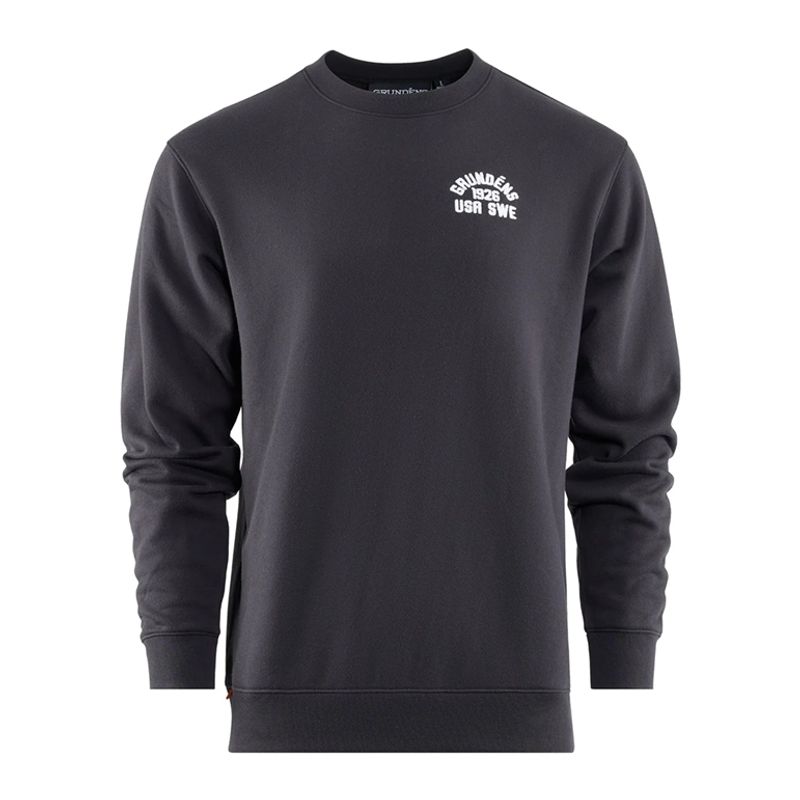 Grundens 1926 Crew Sweatshirt Black